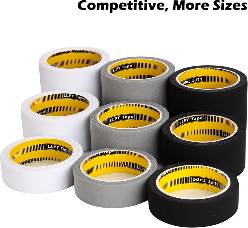 LLPT Iron On Repair Tape White 3" x 16.5 Ft Premium Patch Tape Fusing Durable Adhesive for Sofa Jeans Jackets Pants Curtains and DIY Decorations (IRP7605WT) - Image 2